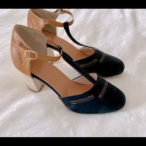 Retro looking heels